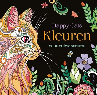 Afbeeldingen van Happy Cats - Kleuren voor volwassenen