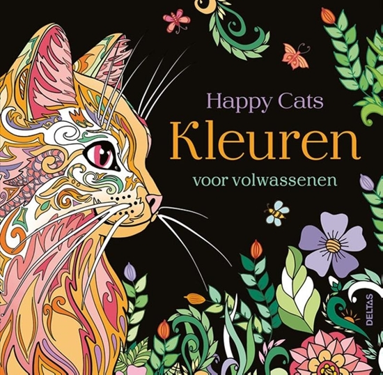Afbeelding van Happy Cats - Kleuren voor volwassenen