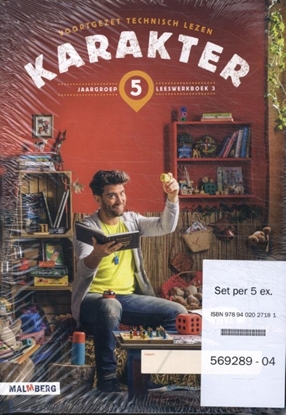 Afbeeldingen van Karakter (5 ex) groep 5 Leeswerkboek 3