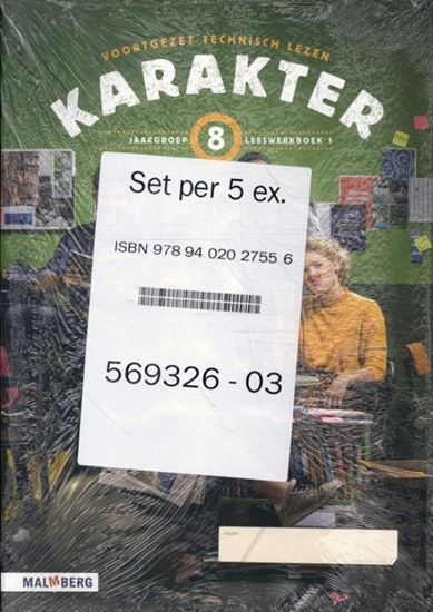 Afbeelding van Karakter (5 ex) groep 8 leeswerkboek 1