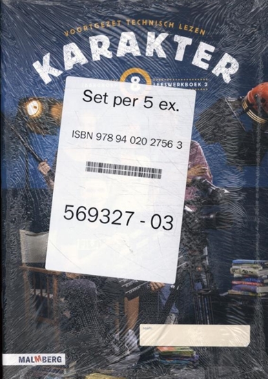Afbeelding van Karakter (5 ex) groep 8 leeswerkboek 2