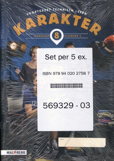 Afbeelding van Karakter (5 ex) groep 8 plusboek 2