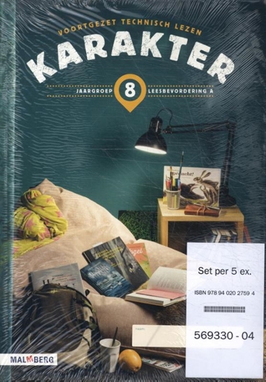 Afbeelding van Karakter (5 ex) groep 8 Leesbevordering A