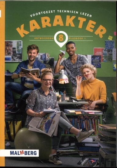 Afbeelding van Karakter groep 8 Antwoorden plusboek 1