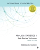 Afbeelding van Applied Statistics I - International Student Edition