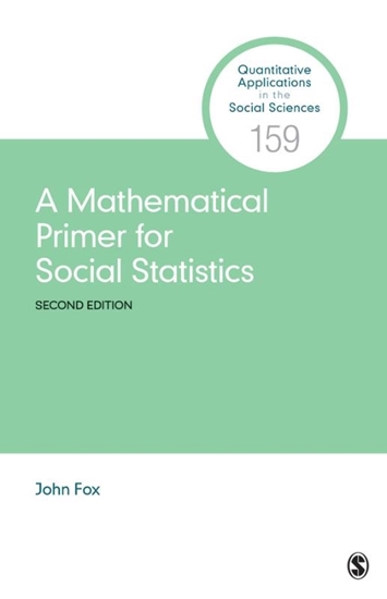 Afbeelding van A Mathematical Primer for Social Statistics
