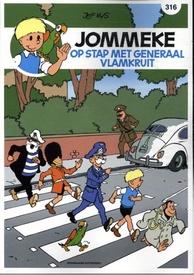 Afbeelding van Jommeke Op stap met generaal Vlamkruit