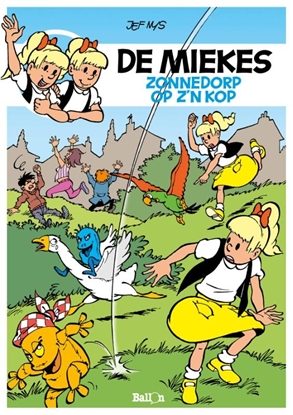 Afbeeldingen van Jommeke personage - De Miekes Zonnedorp op z'n kop