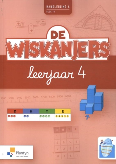 Afbeelding van De Wiskanjers leerjaar 4 blok 10 Handleiding