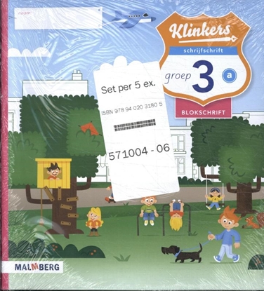Afbeeldingen van Klinkers (5 ex) groep 3 Schrijfschrift A