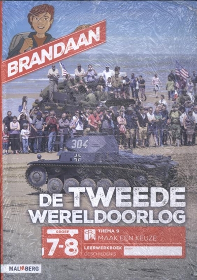 Afbeelding van Brandaan (5 ex) groep 7-8 thema 9 geschiedenis Leerwerkboek