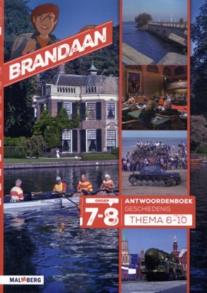 Afbeeldingen van Brandaan groep 7-8 thema 6-10 Antwoordenboek