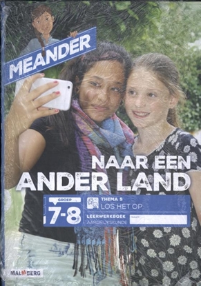 Afbeeldingen van Meander (5 ex) groep 7-8 thema 5 aardrijkskunde Leerwerkboek