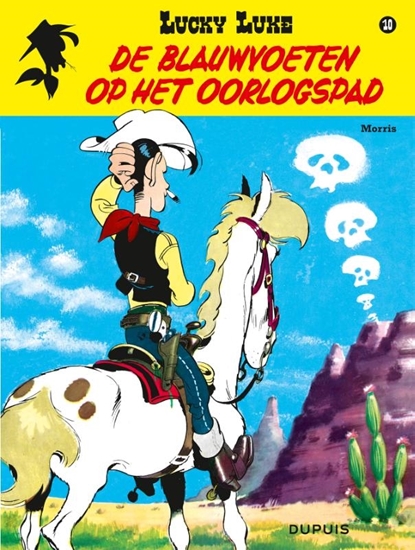 Afbeelding van Lucky Luke De blauwvoeten op het oorlogspad