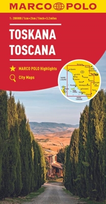 Afbeeldingen van Marco Polo Wegenkaart Marco Polo Wegenkaart 07 Toscane