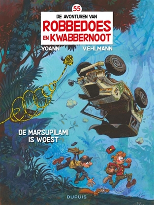 Afbeeldingen van Robbedoes en Kwabbernoot De Marsupilami is woest