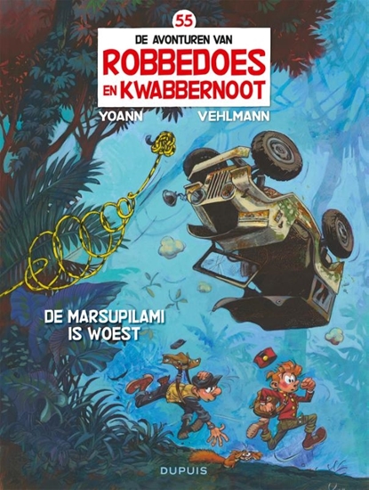 Afbeelding van Robbedoes en Kwabbernoot De Marsupilami is woest