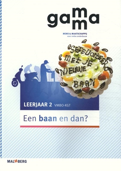 Afbeelding van Gamma leerjaar 2 vmbo-kgt themaboek
