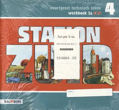 Afbeeldingen van Station Zuid (set 5 ex) groep 4 Werkboek 1a