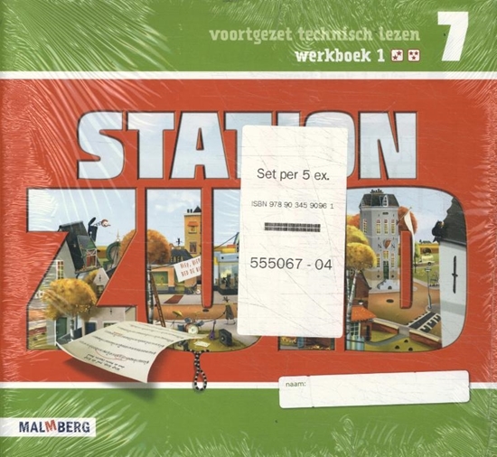 Afbeelding van Station Zuid (5 ex) 2/3-ster groep 7 Werkboek 1