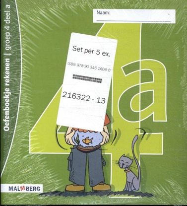 Afbeeldingen van Rekenen 5 ex Groep 4 a Oefenboek