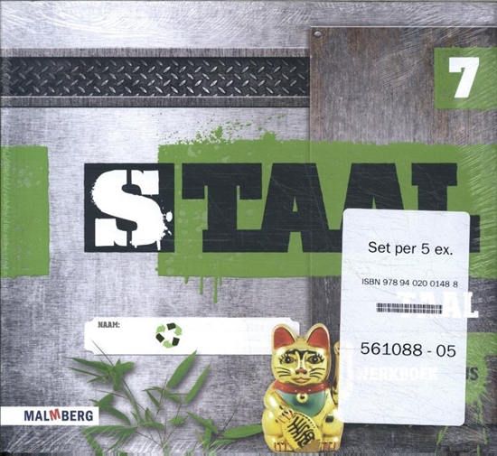 Afbeelding van Staal Taal Plus (set 5 ex) groep 7 werkboek