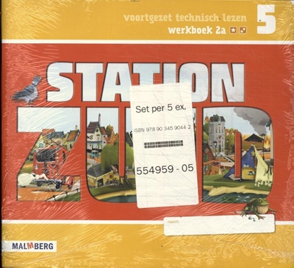 Afbeeldingen van Station Zuid (set 5 ex) groep 5 Werkboek 2a