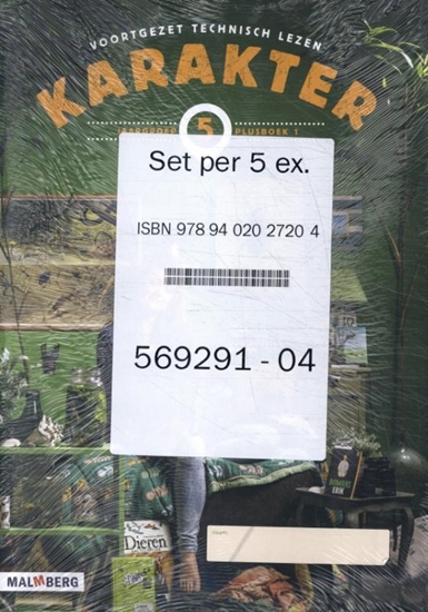 Afbeelding van Karakter (5 ex) Groep 5 Plusboek 1