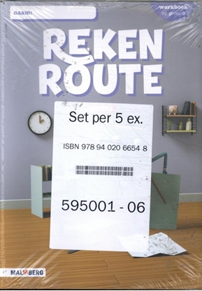 Afbeeldingen van Rekenroute gr 6 wb Meten en meetkunde (5 ex)