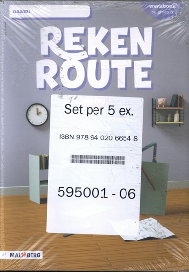 Afbeelding van Rekenroute gr 6 wb Meten en meetkunde (5 ex)