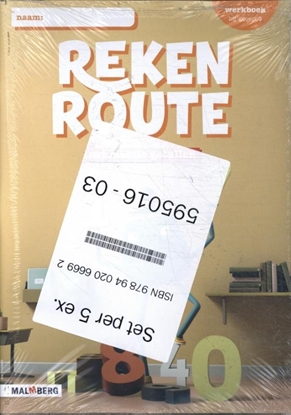 Afbeeldingen van Rekenroute set 5 ex groep 8 Werkboek