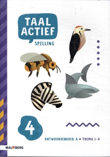 Afbeelding van Taal actief groep 4 thema 1-4 Antwoordenboek A