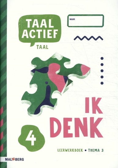 Afbeelding van Taal actief groep 4 thema 3 Leerwerkboek