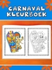 Afbeelding van Leuk carnaval kleurboek voor kinderen