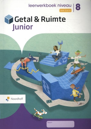 Afbeelding van Getal & Ruimte junior Groep 8 Blok 3 en 4 Leerwerkboek