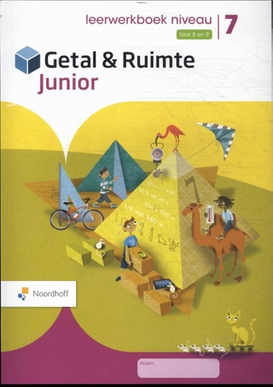 Afbeelding van Getal & Ruimte Junior groep 7 blok 8 en 9 leerwerkboek