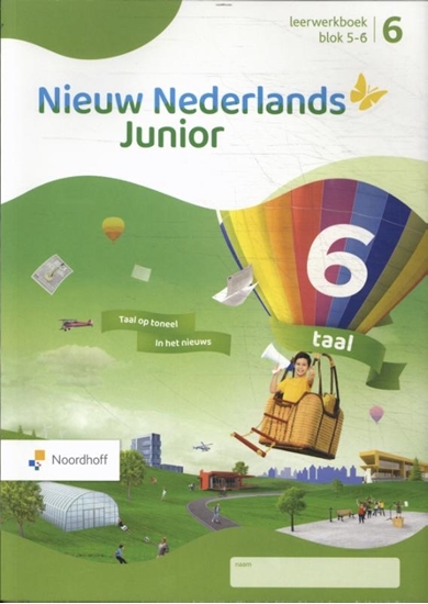 Afbeelding van Nieuw Nederlands Junior groep 6 blok 5-6 Taal leerwerkboek