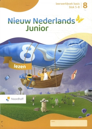 Afbeeldingen van Nieuw Nederlands Junior groep 8 blok 5-8 leerwerkboek basis
