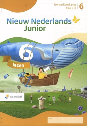 Afbeeldingen van Nieuw Nederlands Junior lezen groep 6 blok 5-8 leerwerkboek plus