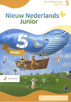 Afbeeldingen van Nieuw Nederlands Junior groep 5 blok 5-8 leerwerkboek basis