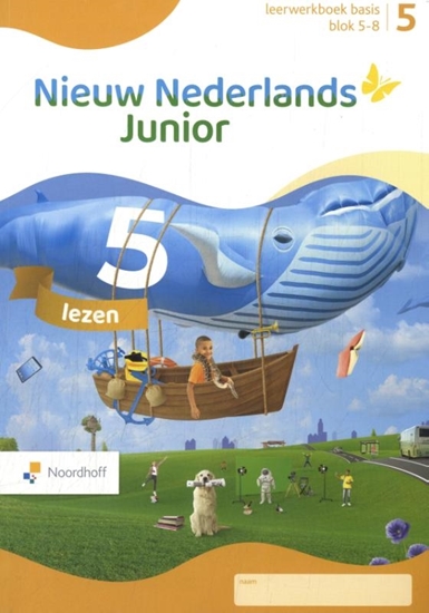Afbeelding van Nieuw Nederlands Junior groep 5 blok 5-8 leerwerkboek basis