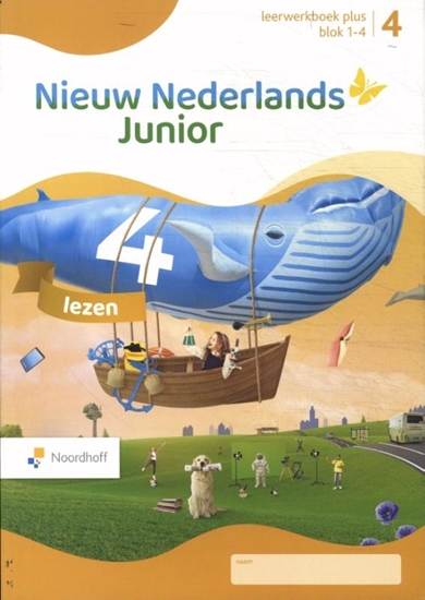 Afbeelding van Nieuw Nederlands Junior groep 4 blok 1-4 leerwerkboek
