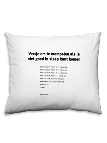 Afbeelding van Poezie om te kussen dichter Joke van Leeuwen SL32 kussensloop 32