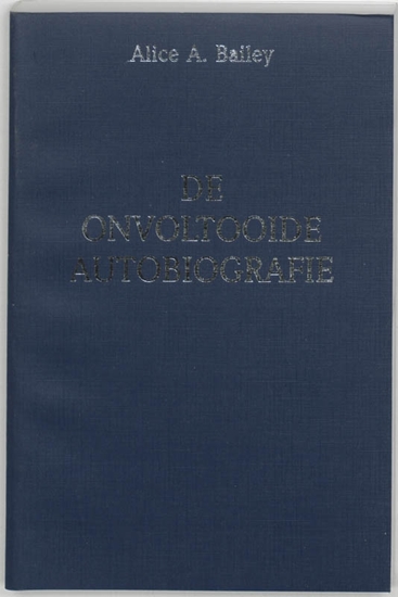 Afbeelding van De onvoltooide autobiografie