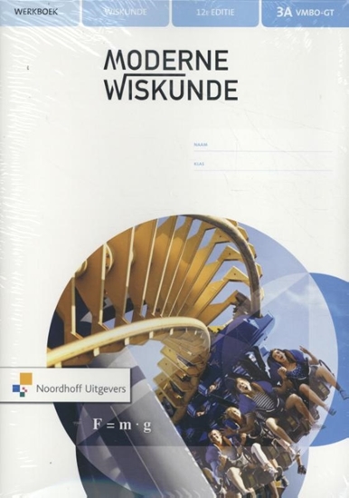 Afbeelding van Moderne Wiskunde vmbo-gt 3a+b werkboek