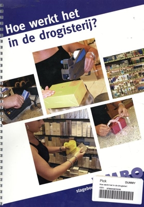Afbeeldingen van Hoe werkt het in de drogisterij? Vmbo Stageboek