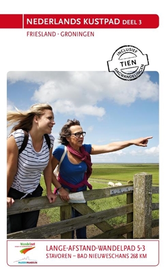 Afbeelding van LAW-gids Nederlands Kustpad Friesland - Groningen