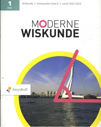 Afbeeldingen van Moderne Wiskunde deel b 2022-2023 Antwoordenboek