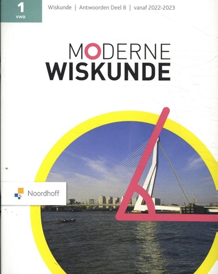 Afbeelding van Moderne Wiskunde deel b 2022-2023 Antwoordenboek