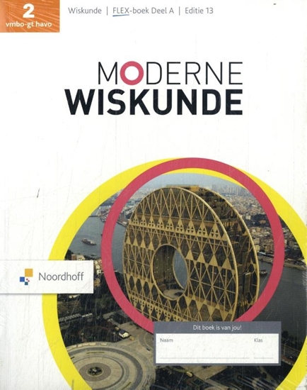 Afbeelding van Moderne Wiskunde 2 vmbo-gt havo Flex boek A